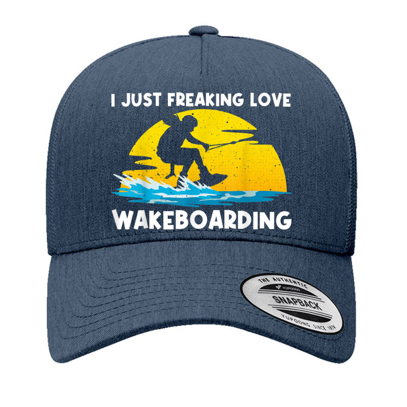 Cool Wakeboarding Design For Men Women Wakeboard Wakeboarder Yupoong Trucker Cap | Artistshot