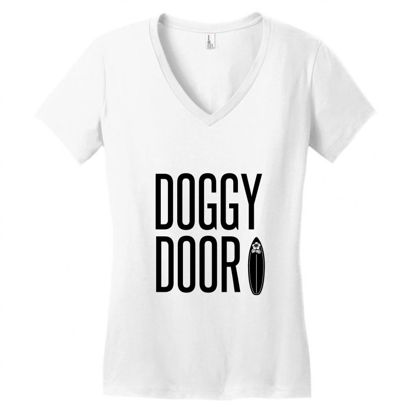 Doggy Door Women's V-Neck T-Shirt by Perfect Designers | Artistshot