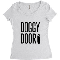 Doggy Door Women's Triblend Scoop T-shirt | Artistshot