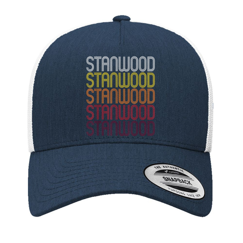 Stanwood, Wa  Vintage Style Washington T Shirt Yupoong Trucker Cap by cm-arts | Artistshot