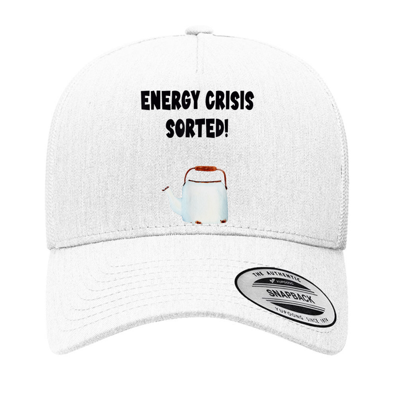 Funny Energy Crisis Buy A New Kettle Yupoong Trucker Cap | Artistshot