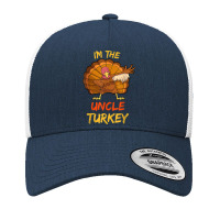 Uncle Turkey Matching Family Group Thanksgiving Party Pajama Yupoong Trucker Cap | Artistshot