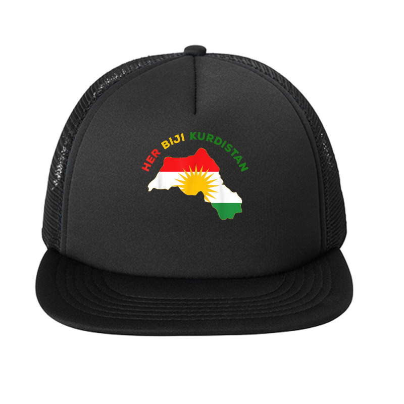 Her Biji Kurdistan T Shirt Foam Snapback hat by cm-arts | Artistshot