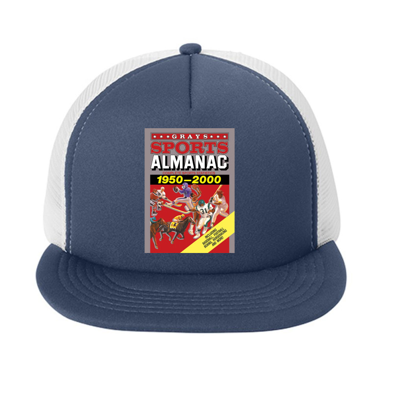 Grays Sports Almanac Complete Sports Statistics   Framed Art Print Foam Snapback hat by SilviaMartinez | Artistshot