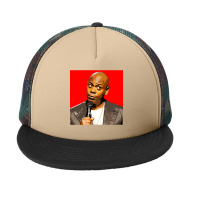 Dave Chappelle Foam Snapback Hat | Artistshot