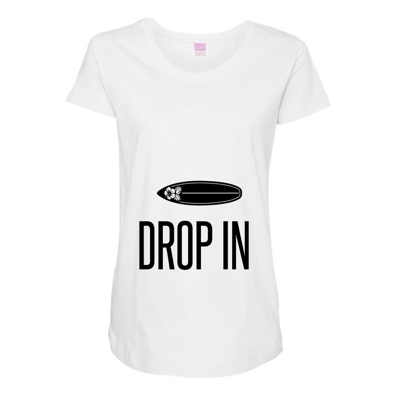 Drop In Maternity Scoop Neck T-shirt by Perfect Designers | Artistshot