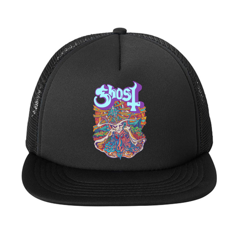 Ghost   Seven Inches Of Satanic Panic Pullover Hoodie Foam Snapback hat by nyxexaelaewe7 | Artistshot