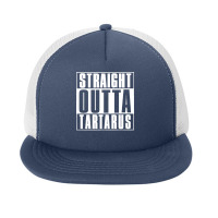 Straight Outta Tartarus Classic Foam Snapback Hat | Artistshot