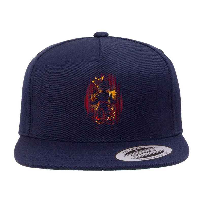 Shadow Of The Saiyan 5 panel snapback cap by Ha Thu | Artistshot