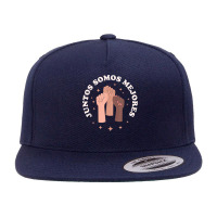 Juntos Somos Mejores   Bilingual Spanish Teacher Melanin T Shirt 5 Panel Snapback Cap | Artistshot