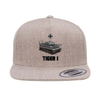 Tiger I German Heavy Tank Ww2 Military Panzerkampfwagen 5 Panel Snapback Cap | Artistshot