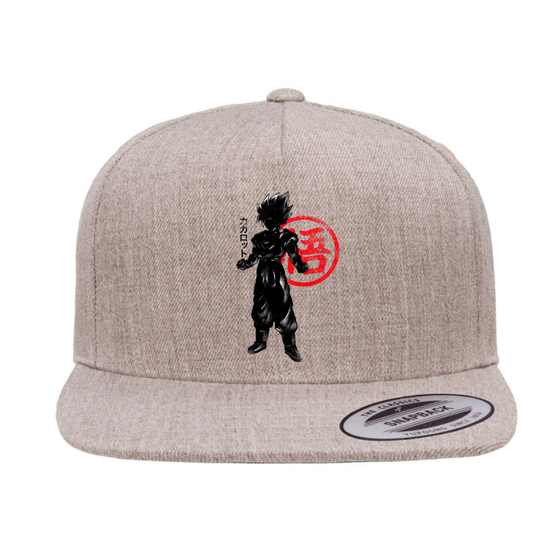 Crimson Super Saiyan 5 panel snapback cap by greggjvandervor | Artistshot