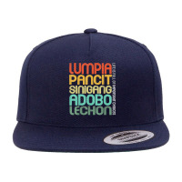 Filipino Philippine Food Lumpia Pancit Sinigang Adobo Lechon T Shirt 5 Panel Snapback Cap | Artistshot