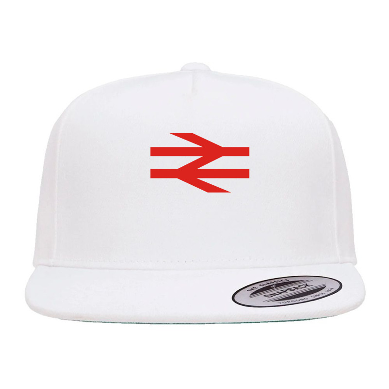 British Rail 5 Panel Snapback Cap | Artistshot