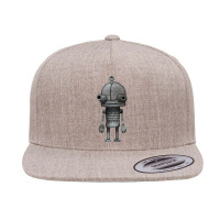 Machinarium Little Robot 5 Panel Snapback Cap | Artistshot