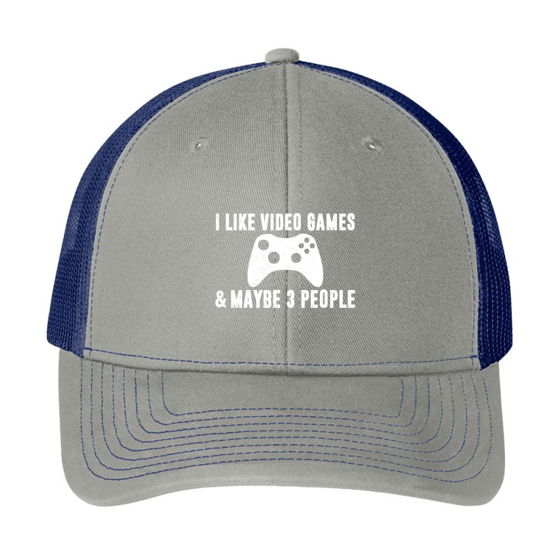 I Like Video Games Maybe 3 People Funny Gamer Gaming Sarcasm Pa Trucker Cap by sieuduong86 | Artistshot