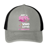 Zoo Animal Exotic Bird Women Just A Girl Who Loves Flamingos Pa Trucker Cap | Artistshot