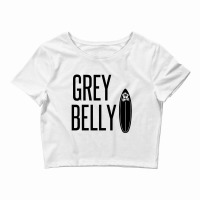 Grey Belly Crop Top | Artistshot