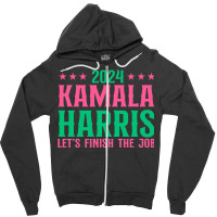 2024 Kamala Harris Zipper Hoodie | Artistshot