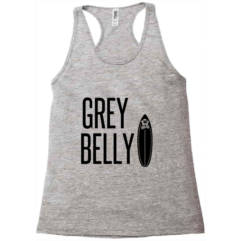 Grey Belly Racerback Tank by Perfect Designers | Artistshot