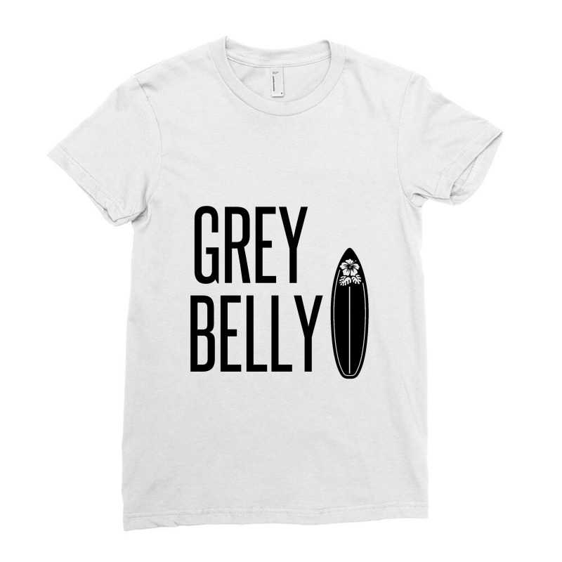 Grey Belly Ladies Fitted T-Shirt by Perfect Designers | Artistshot