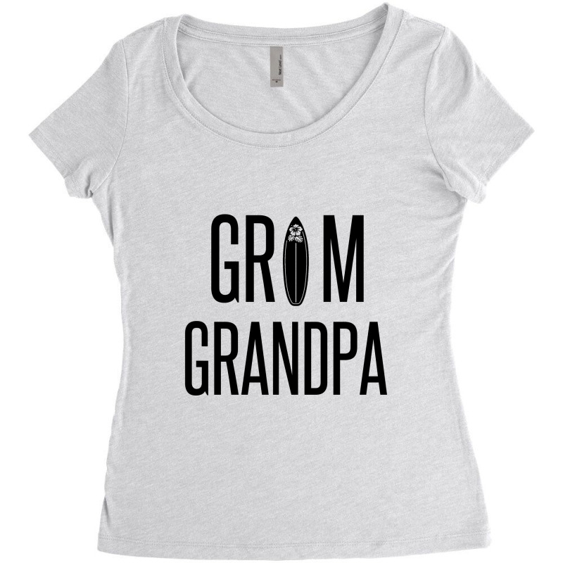 Grom Grandpa Women's Triblend Scoop T-shirt by Perfect Designers | Artistshot