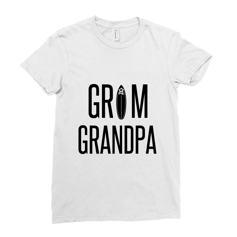 Grom Grandpa Ladies Fitted T-Shirt by Perfect Designers | Artistshot