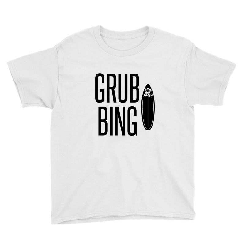 Grubbing – Falling Off The Surfboard While Surfing Youth Tee | Artistshot