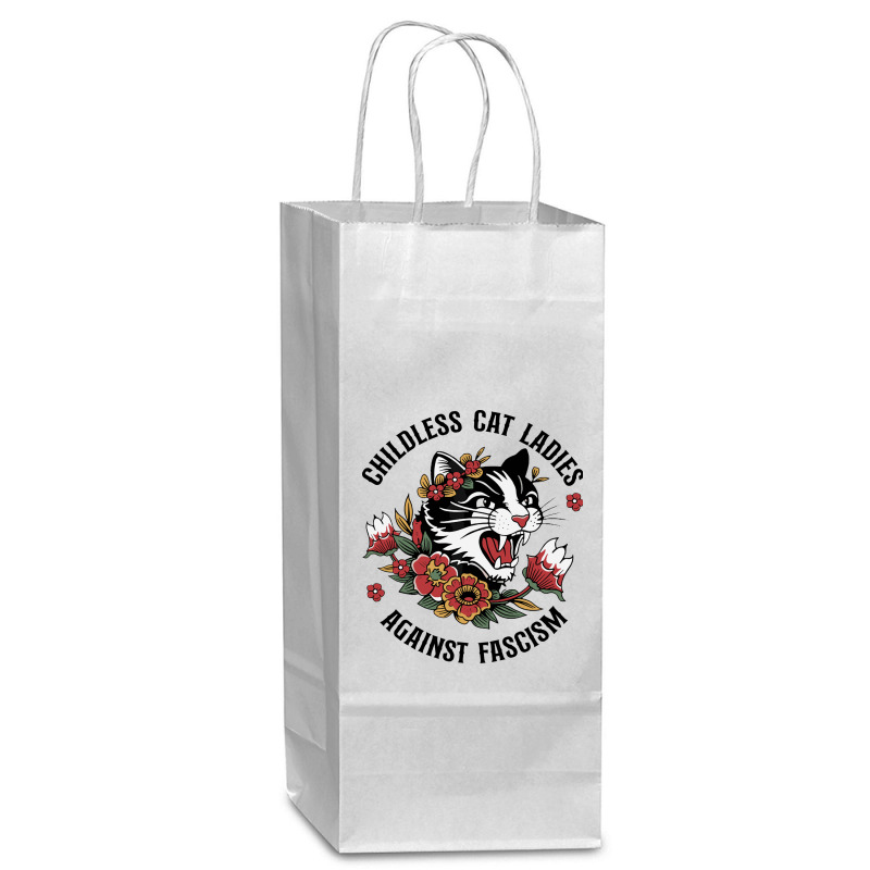 Cat Ladies Wine Paper Bag - 5 1/2 X 3 1/4 X 13 | Artistshot