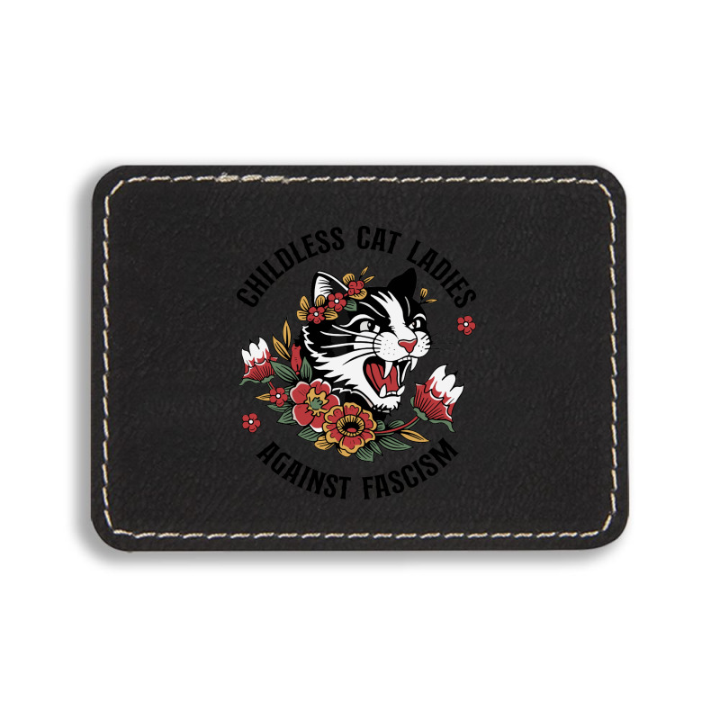 Cat Ladies Rectangle  Leatherette Patch | Artistshot