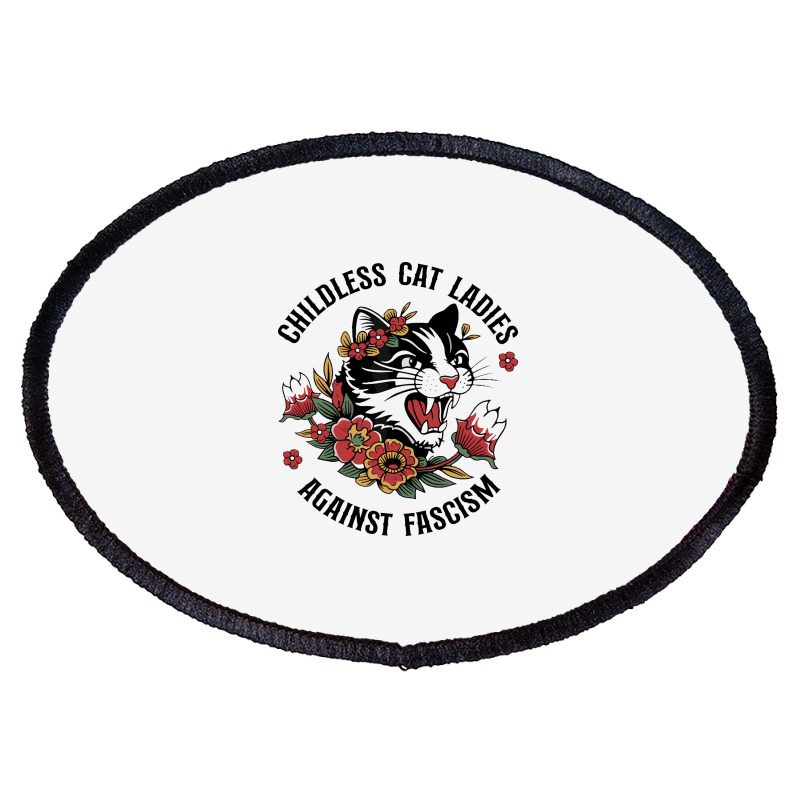 Cat Ladies Oval Patch | Artistshot