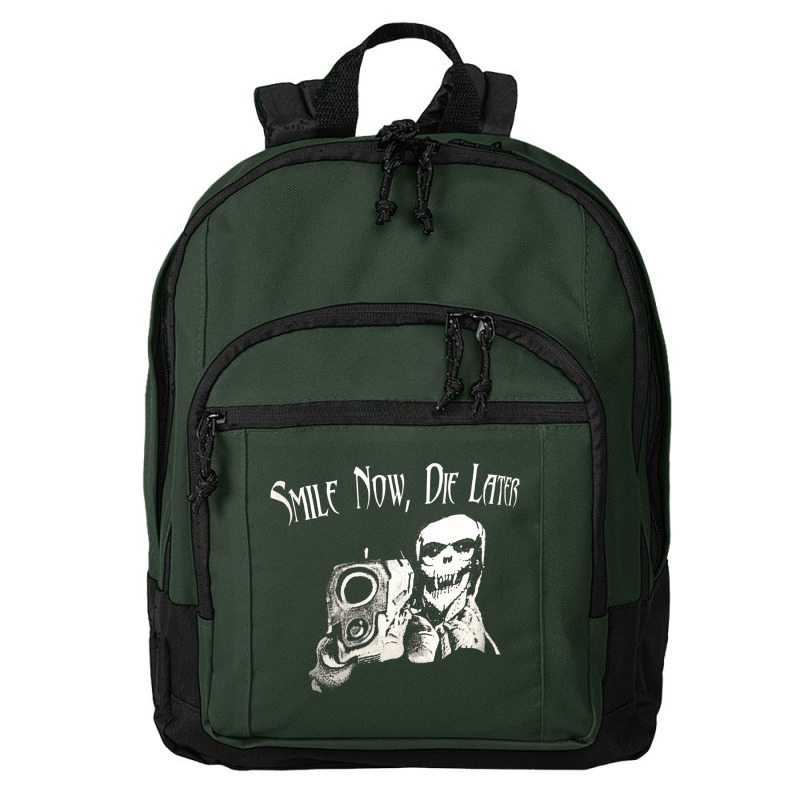 Smile Now Die Later, Smile Now Die Laters, The Smile Now Die Later, Sm Basic Backpack | Artistshot