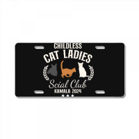 Childless Cat Ladies License Plate | Artistshot