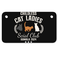 Childless Cat Ladies Motorcycle License Plate | Artistshot