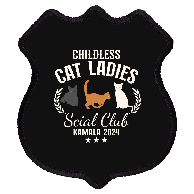 Childless Cat Ladies Shield Patch | Artistshot