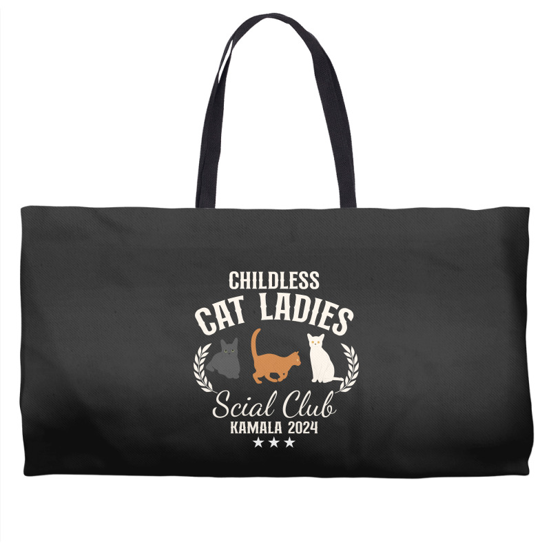 Childless Cat Ladies Weekender Totes | Artistshot