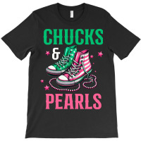 Chucks And Pearls T-shirt | Artistshot