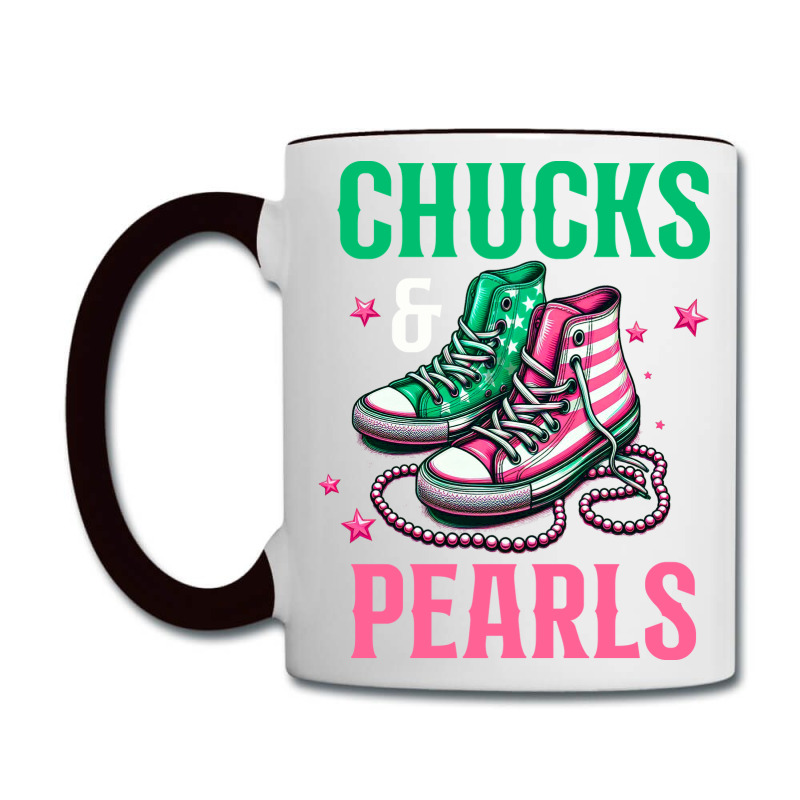 Chucks And Pearls Coffee Mug | Artistshot