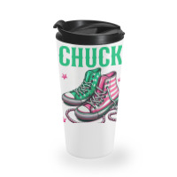 Chucks And Pearls Travel Mug | Artistshot