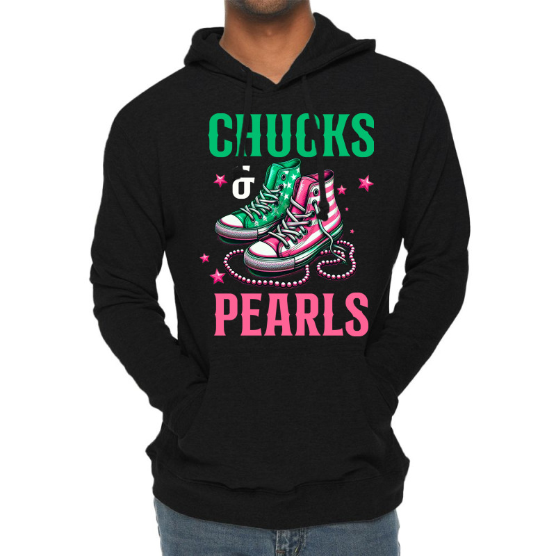 Chucks And Pearls Lightweight Hoodie | Artistshot