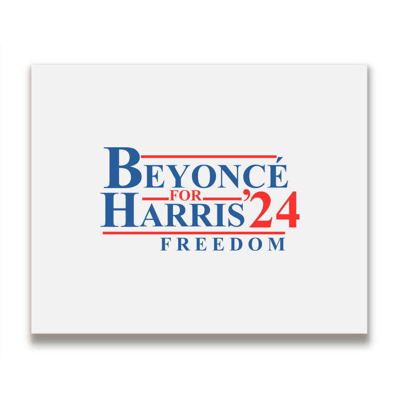 Beyonce For Harris 24 Metal Print Horizontal | Artistshot