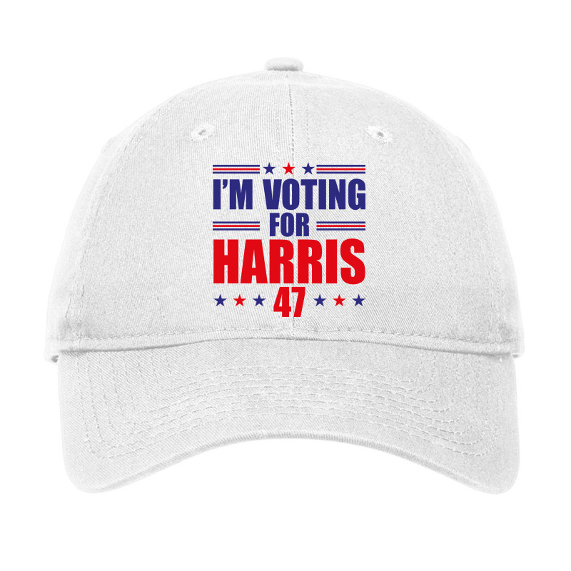 I'm Voting For Harris Adjustable Cap | Artistshot