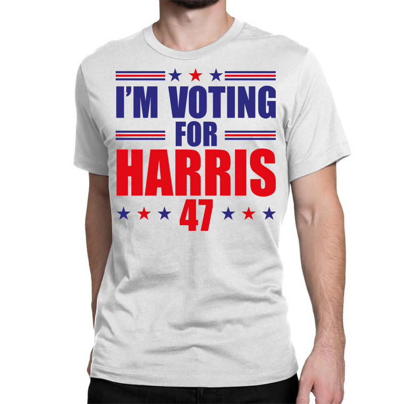 I'm Voting For Harris Classic T-shirt | Artistshot