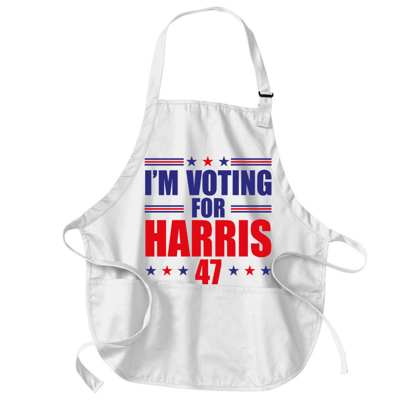 I'm Voting For Harris Medium-length Apron | Artistshot