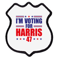 I'm Voting For Harris Shield Patch | Artistshot