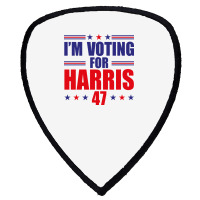 I'm Voting For Harris Shield S Patch | Artistshot