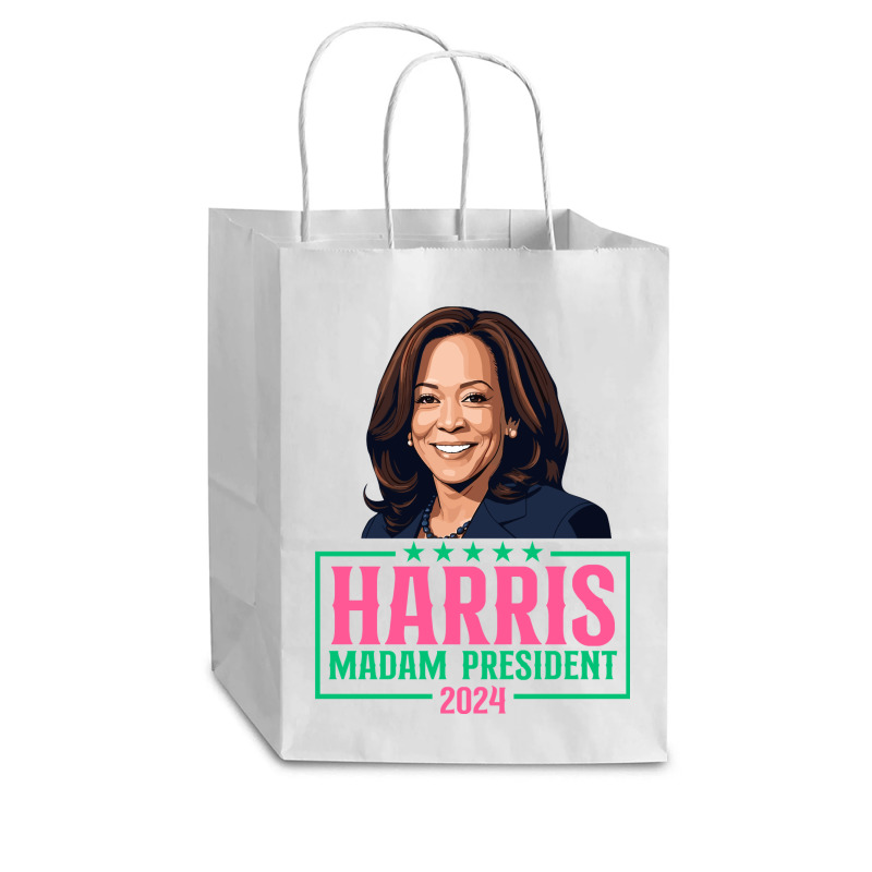 Harris Madam President Cub Paper Bag - 8 X 4 1/2 X 10 1/4 | Artistshot