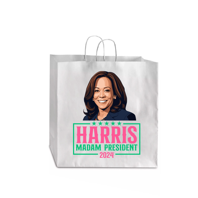 Harris Madam President Jumbo Paper Bag - 18 X 7 X 18 3/4 | Artistshot