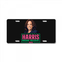 Harris Madam President License Plate | Artistshot