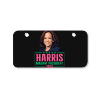 Harris Madam President Bicycle License Plate | Artistshot